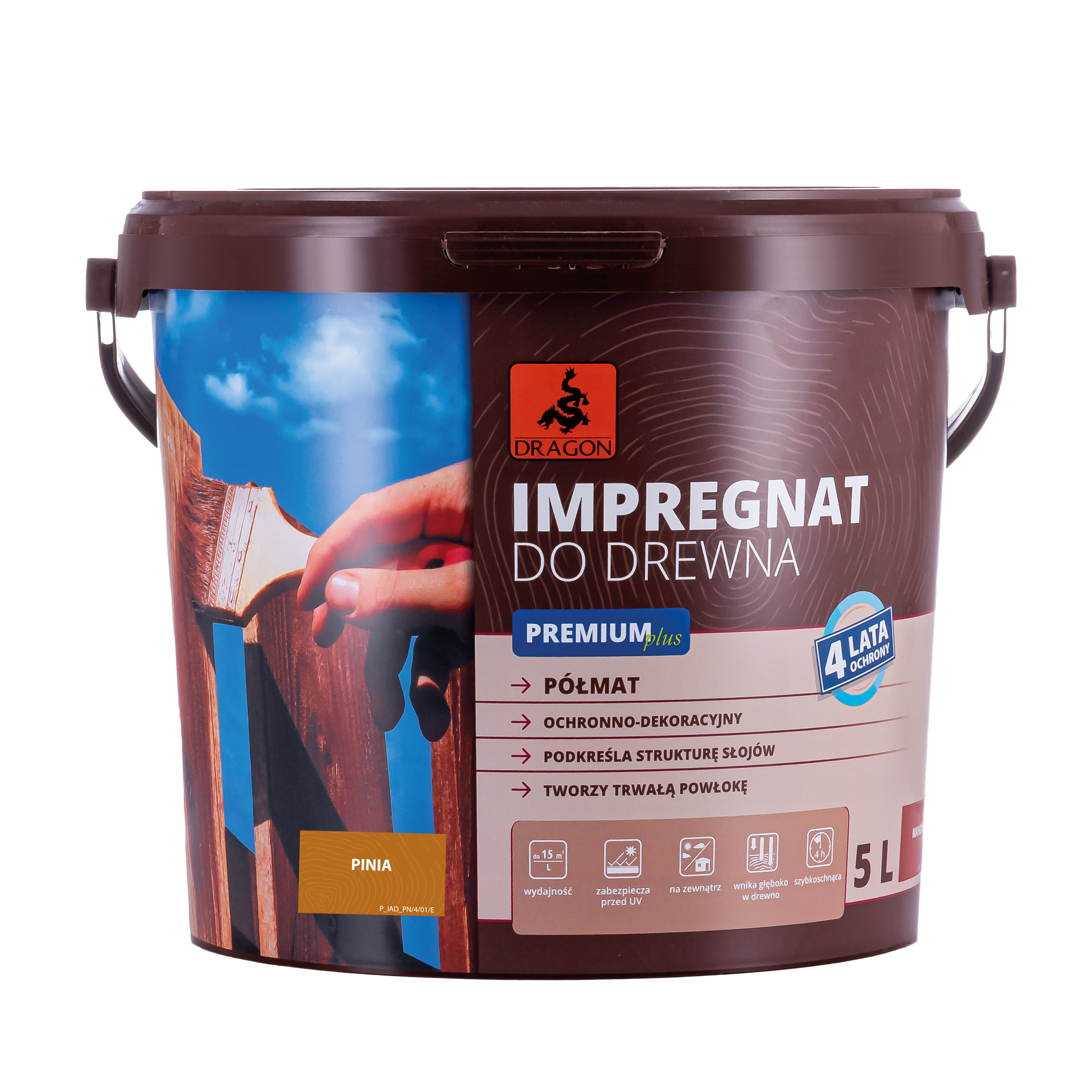 Impregnat do drewna Premium Plus