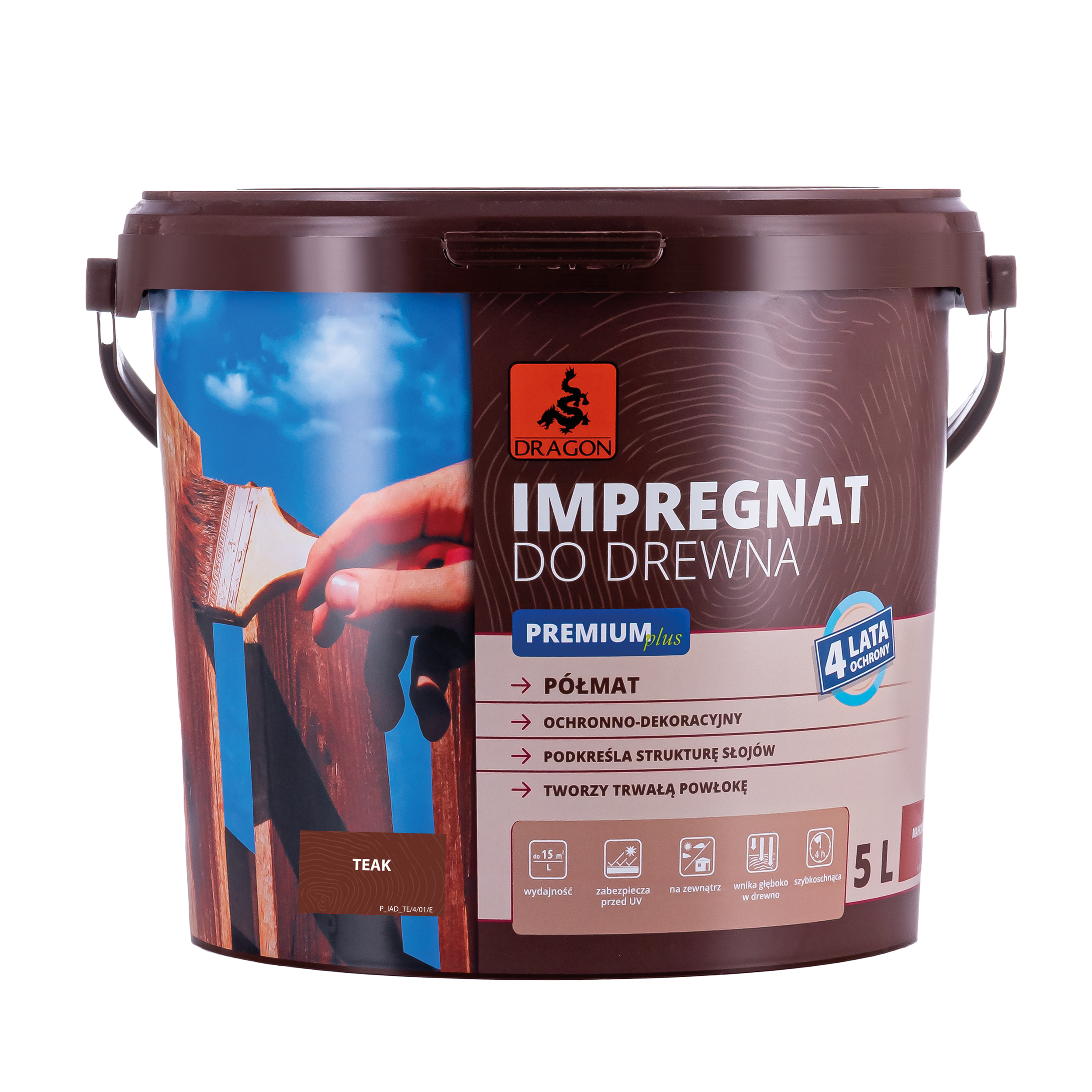 Impregnat do drewna Premium Plus