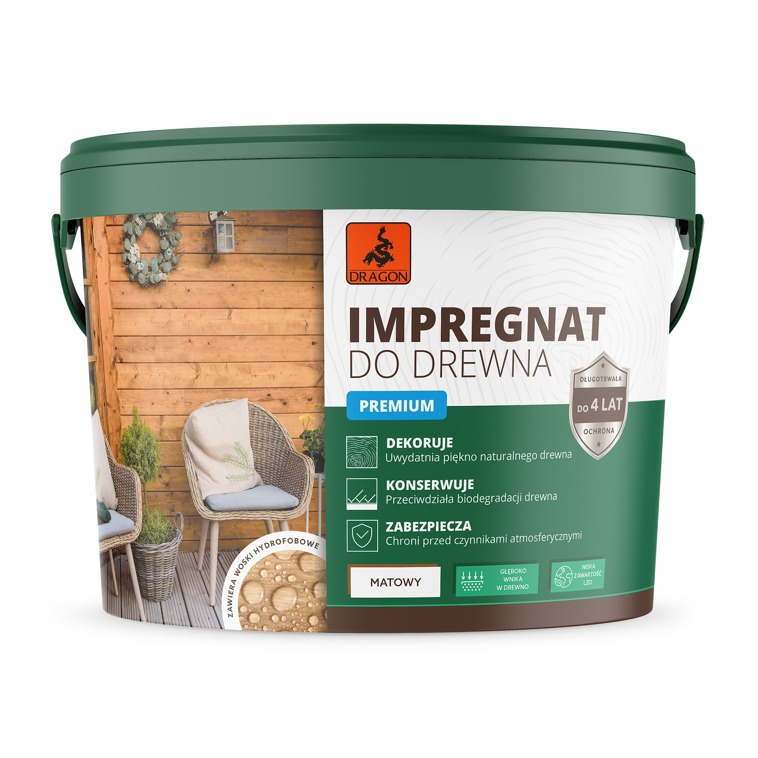 Impregnat do drewna Premium