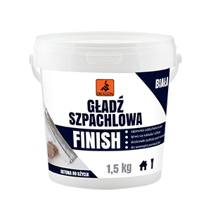 Gładź szpachlowa finish